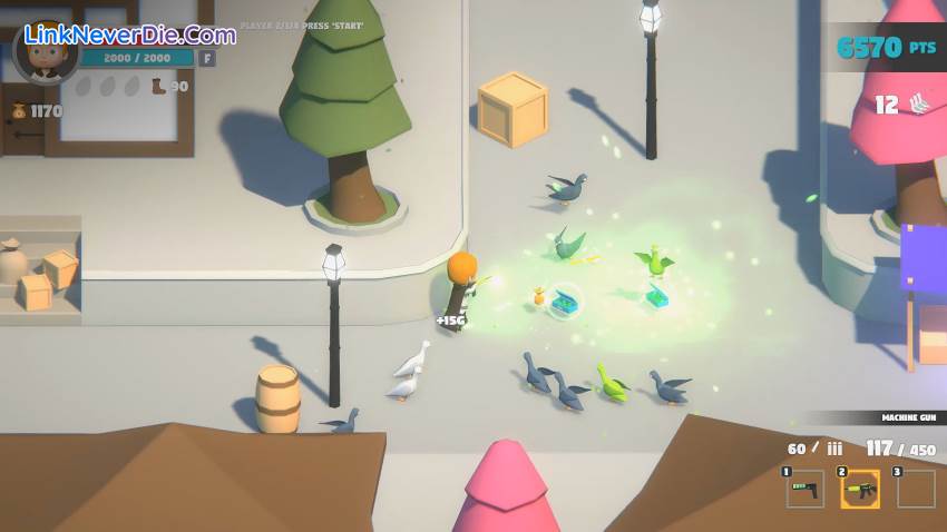 Hình ảnh trong game Pigeons Attack (screenshot)