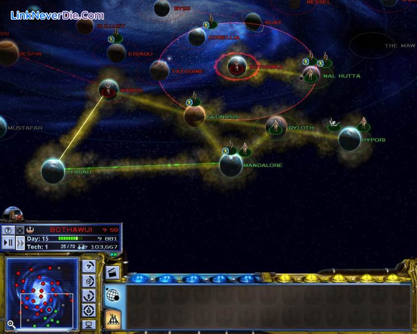 Hình ảnh trong game Star Wars Empire At Wars (screenshot)