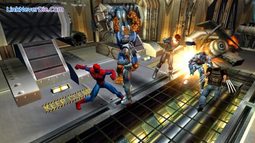 Hình ảnh trong game Marvel Ultimate Alliance (screenshot)