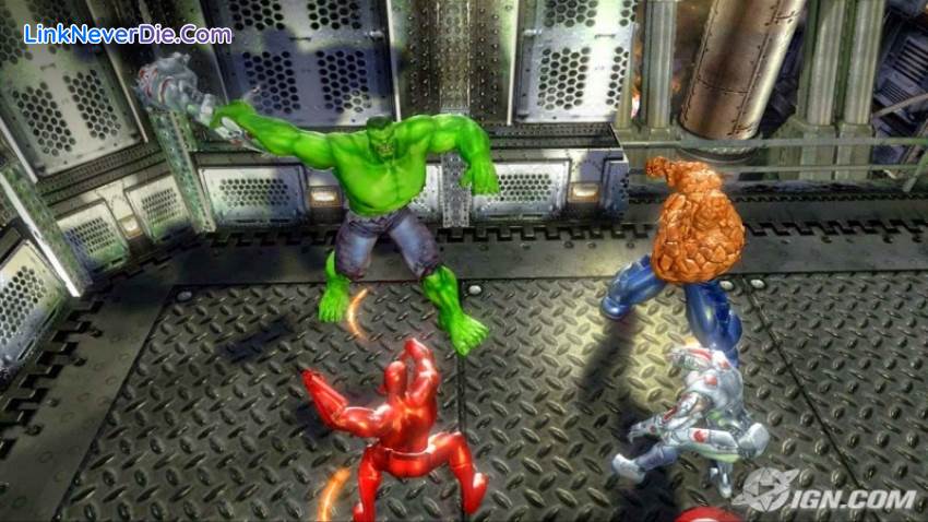 Hình ảnh trong game Marvel Ultimate Alliance (screenshot)