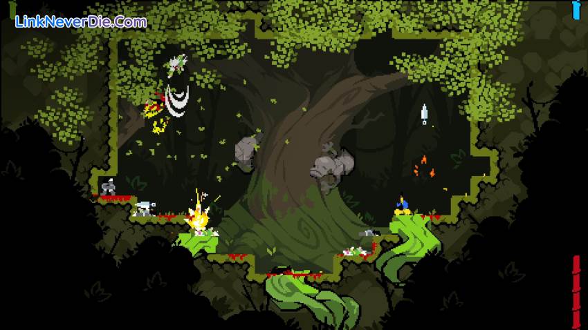 Hình ảnh trong game Samurai Gunn 2 (screenshot)