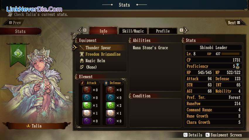 Hình ảnh trong game BRIGANDINE The Legend of Runersia (screenshot)