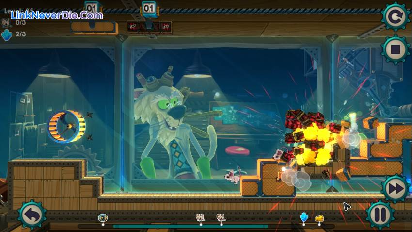 Hình ảnh trong game MouseCraft (screenshot)