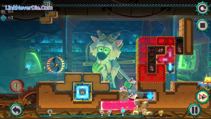 Hình ảnh trong game MouseCraft (screenshot)