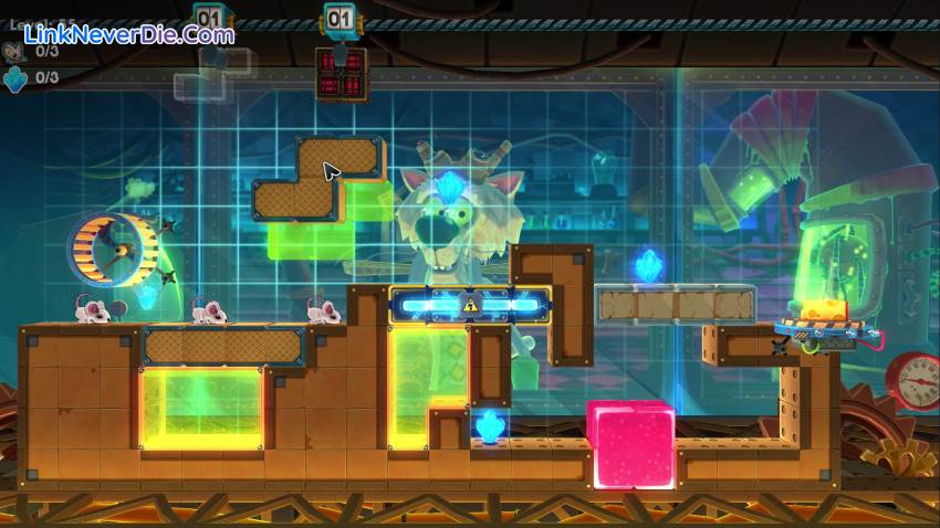 Hình ảnh trong game MouseCraft (screenshot)