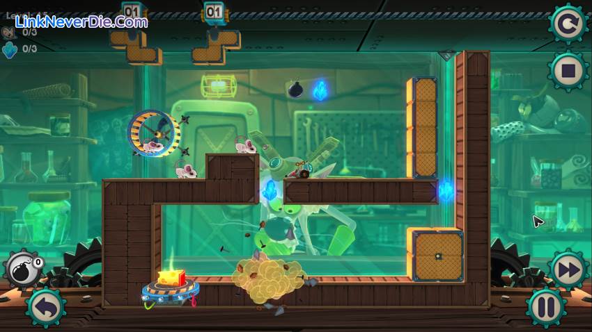 Hình ảnh trong game MouseCraft (screenshot)