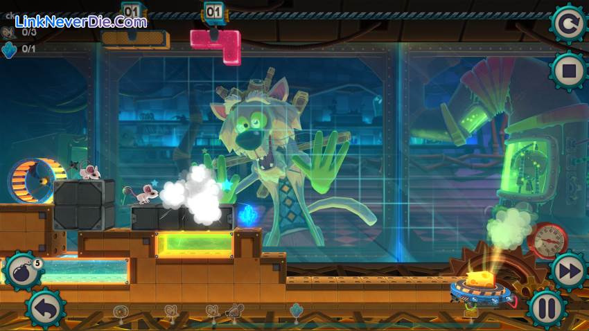 Hình ảnh trong game MouseCraft (screenshot)