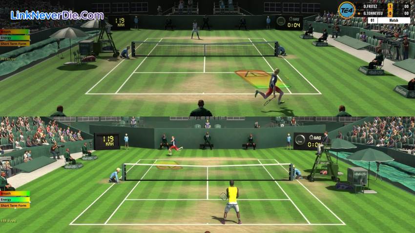 Hình ảnh trong game Tennis Elbow 4 (screenshot)