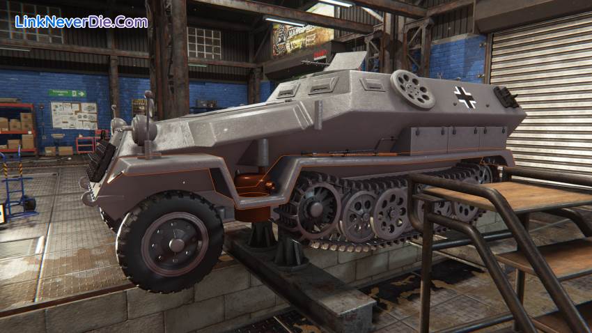 Hình ảnh trong game Tank Mechanic Simulator (screenshot)