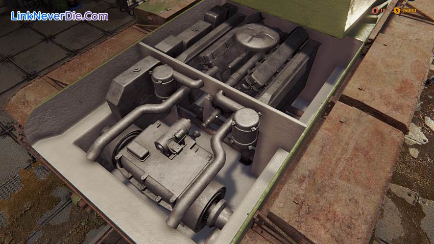 Hình ảnh trong game Tank Mechanic Simulator (screenshot)