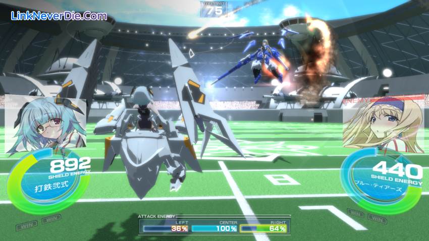 Hình ảnh trong game IS -Infinite Stratos- Versus Colors (screenshot)