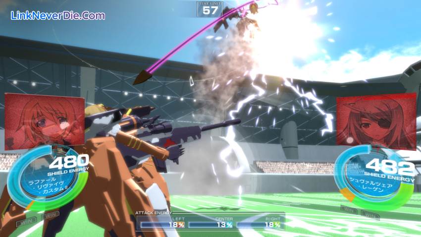 Hình ảnh trong game IS -Infinite Stratos- Versus Colors (screenshot)