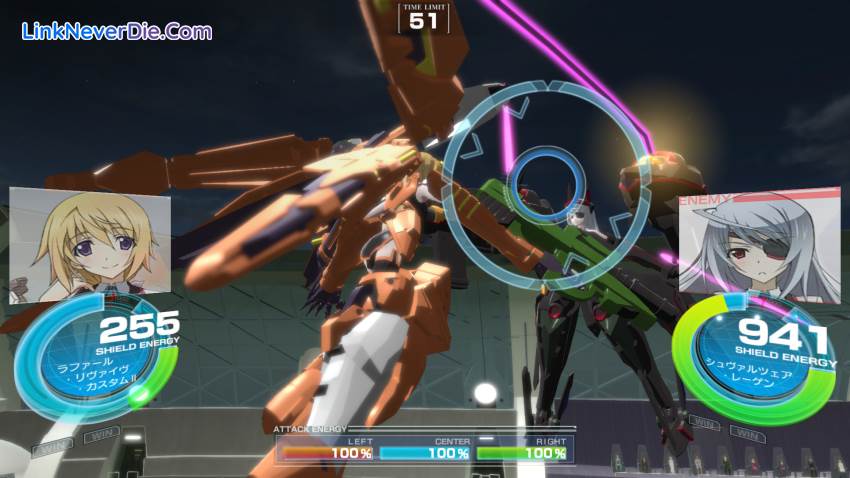 Hình ảnh trong game IS -Infinite Stratos- Versus Colors (screenshot)