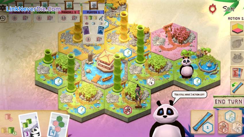 Hình ảnh trong game Takenoko (screenshot)