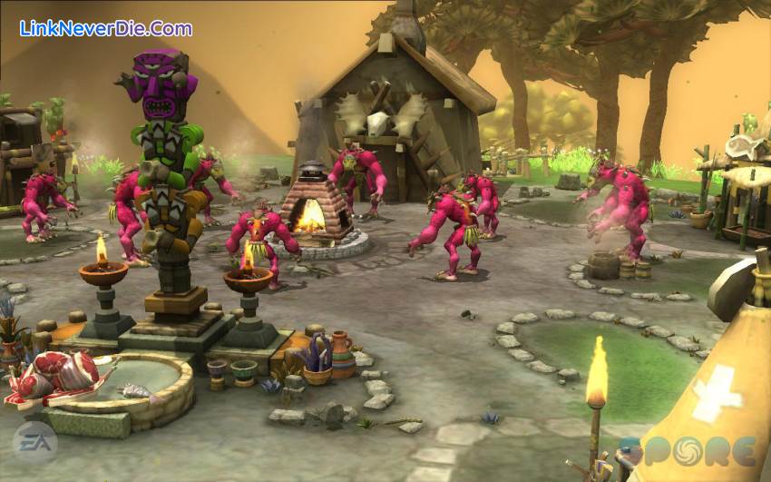 Hình ảnh trong game Spore (screenshot)