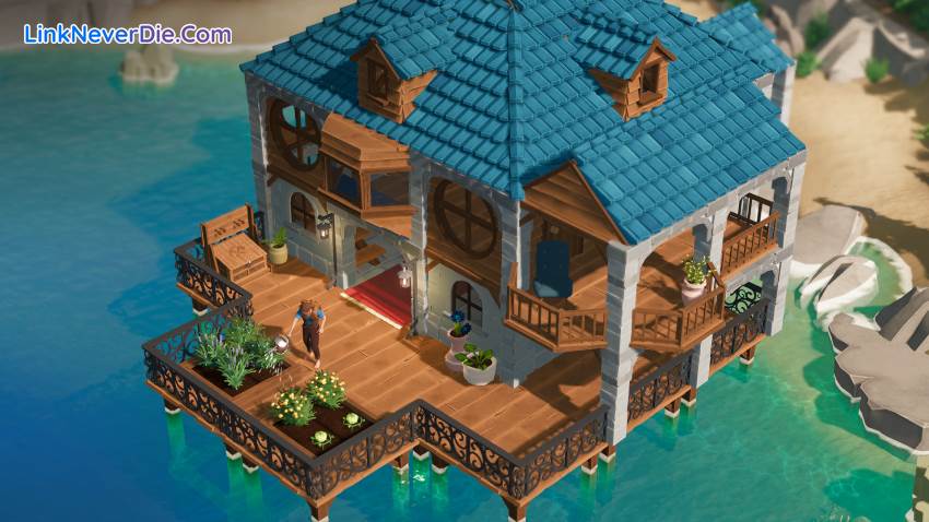 Hình ảnh trong game Len's Island (screenshot)