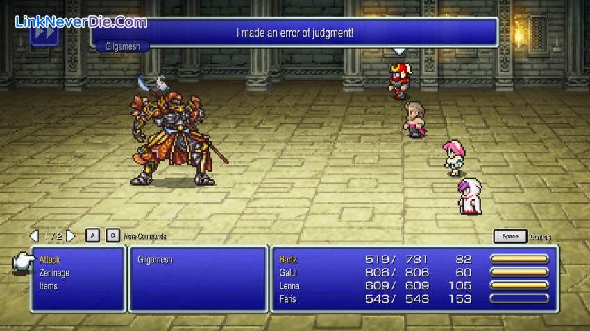 Hình ảnh trong game FINAL FANTASY V (screenshot)