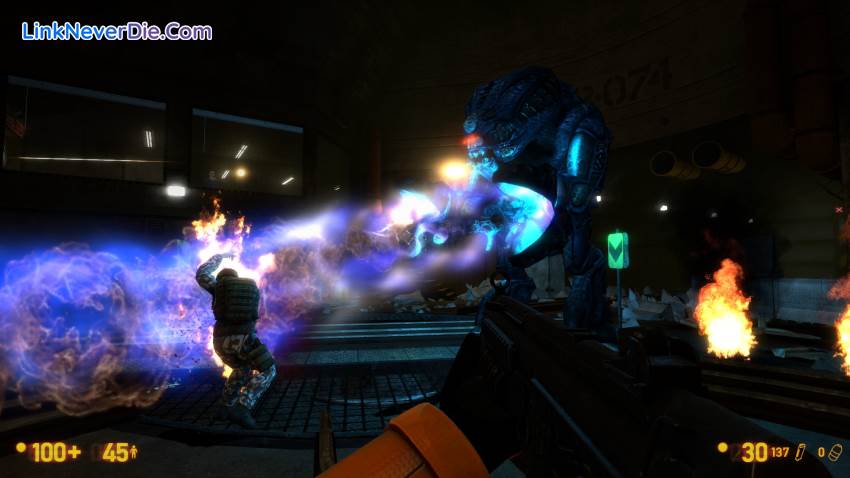 Hình ảnh trong game Black Mesa (screenshot)