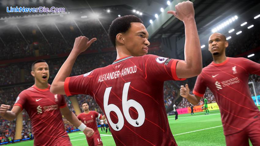 Hình ảnh trong game FIFA 22 (screenshot)