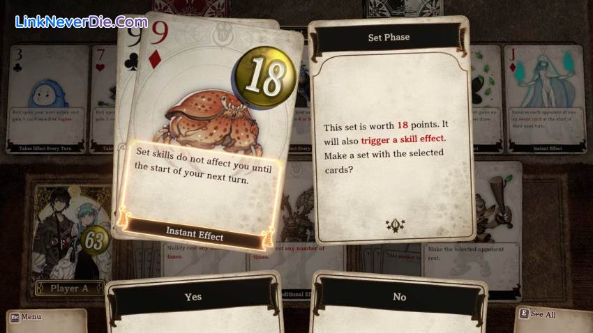 Hình ảnh trong game Voice of Cards: The Forsaken Maiden (screenshot)