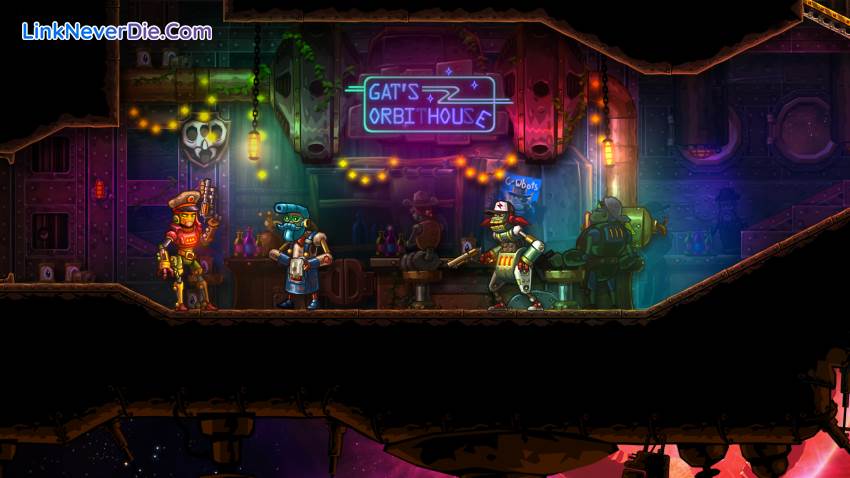 Hình ảnh trong game SteamWorld Heist (screenshot)