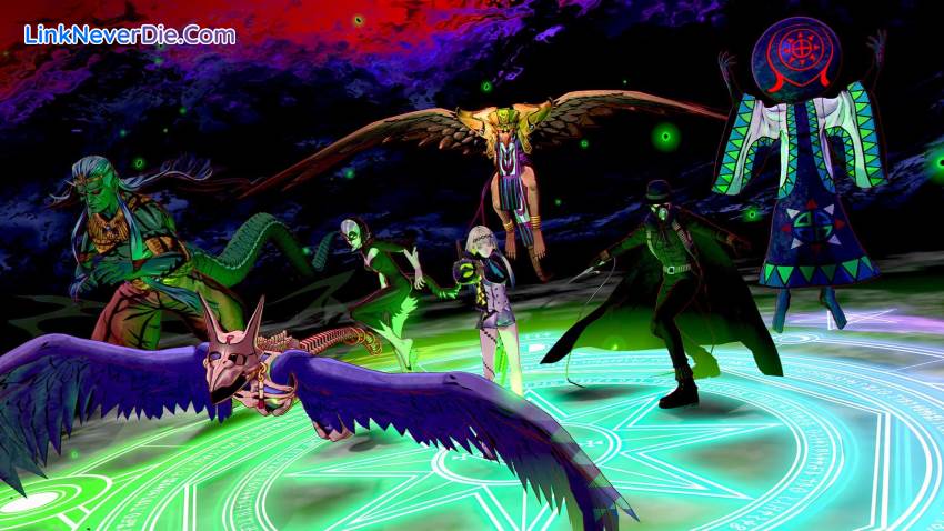 Hình ảnh trong game Soul Hackers 2 (screenshot)