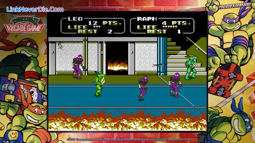 Hình ảnh trong game Teenage Mutant Ninja Turtles: The Cowabunga Collection (screenshot)