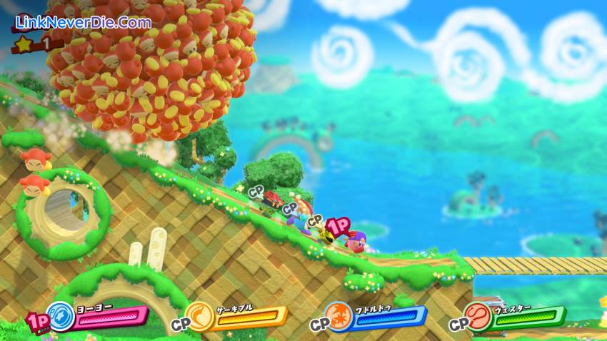 Hình ảnh trong game Kirby Star Allies (screenshot)