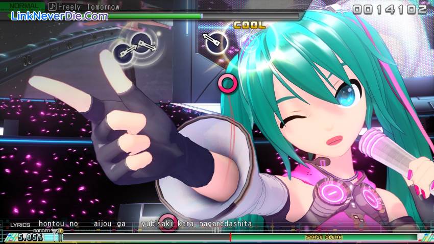 Hình ảnh trong game Hatsune Miku: Project DIVA Mega Mix (screenshot)