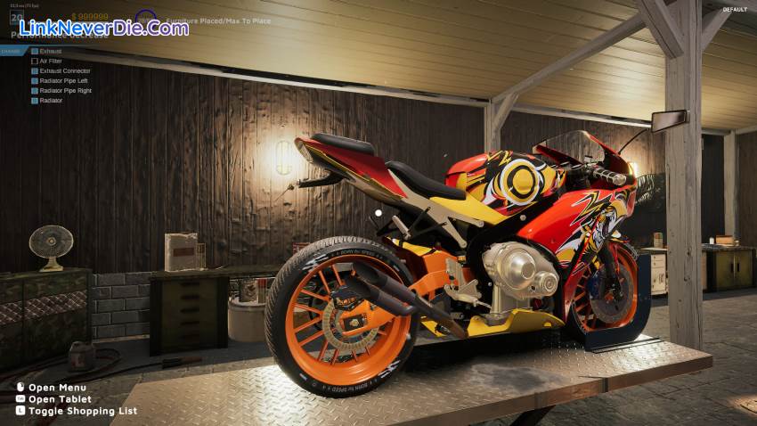 Hình ảnh trong game Motorcycle Mechanic Simulator 2021 (screenshot)