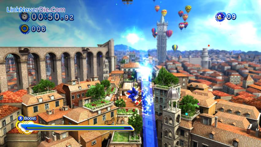 Hình ảnh trong game Sonic Generations (screenshot)