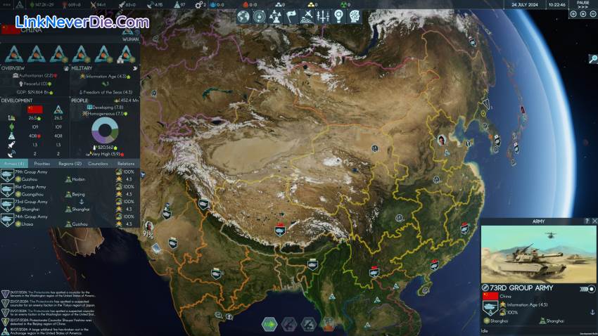 Hình ảnh trong game Terra Invicta (screenshot)