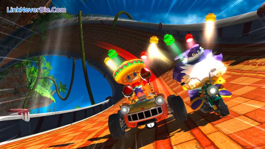 Hình ảnh trong game Sonic & Sega All-Stars Racing (screenshot)