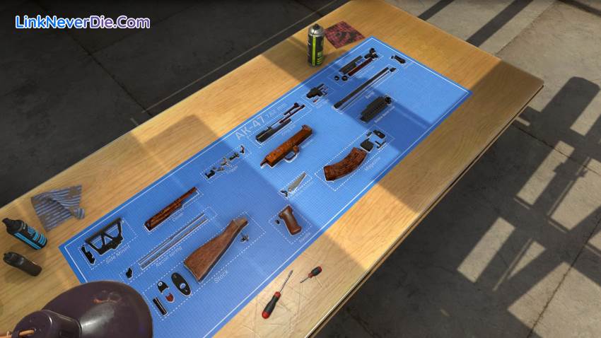 Hình ảnh trong game Gunsmith Simulator (screenshot)