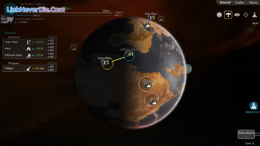 Hình ảnh trong game Interplanetary (screenshot)