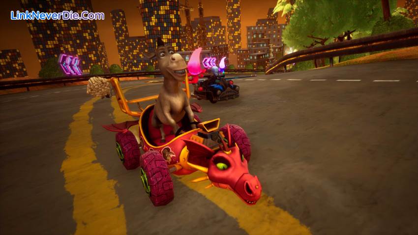 Hình ảnh trong game DreamWorks All-Star Kart Racing (screenshot)