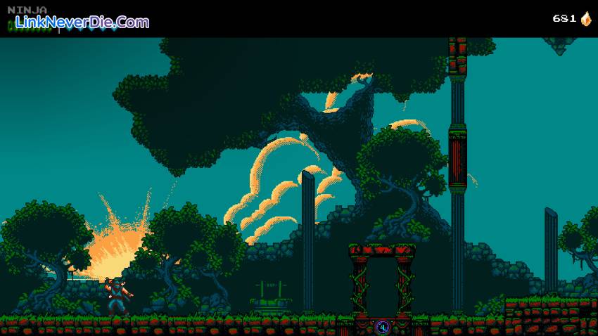 Hình ảnh trong game The Messenger (screenshot)