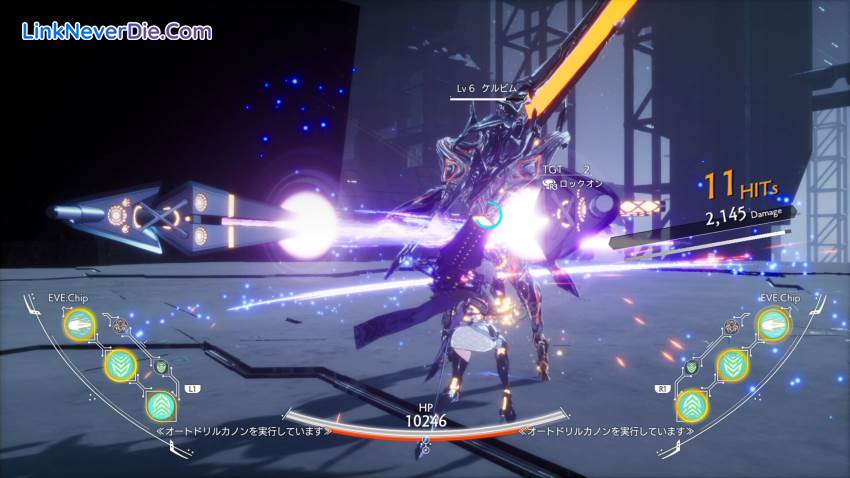 Hình ảnh trong game CRYMACHINA (screenshot)