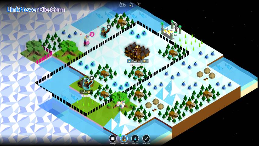 Hình ảnh trong game The Battle of Polytopia (screenshot)