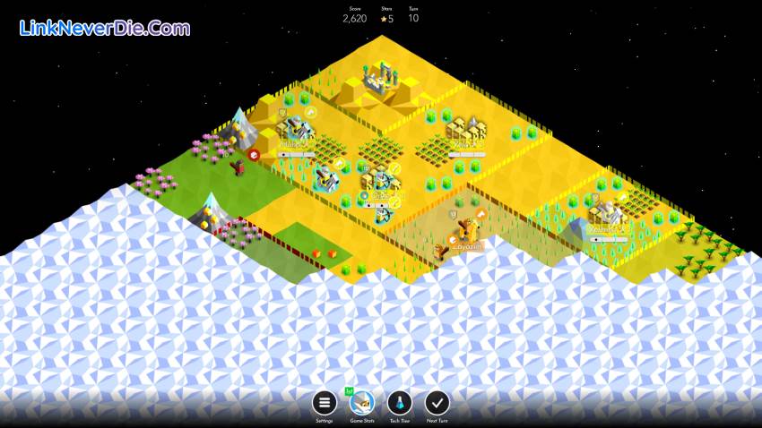 Hình ảnh trong game The Battle of Polytopia (screenshot)