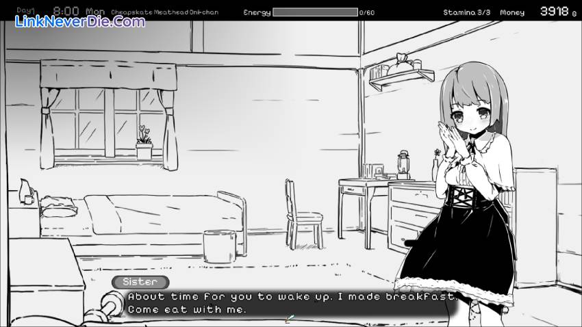 Hình ảnh trong game Living With Sister: Monochrome Fantasy (screenshot)