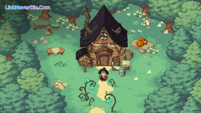 Hình ảnh trong game Little Witch in the Woods (screenshot)