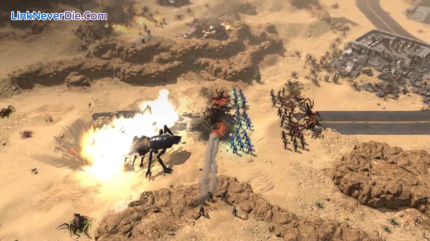 Hình ảnh trong game Starship Troopers: Terran Command (screenshot)