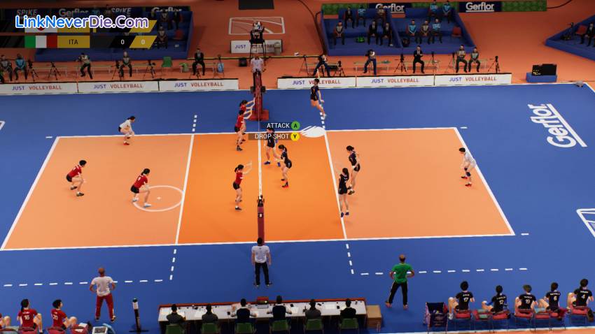 Hình ảnh trong game Spike Volleyball (screenshot)