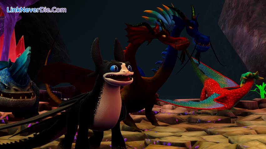 Hình ảnh trong game DreamWorks Dragons: Legends of The Nine Realms (screenshot)