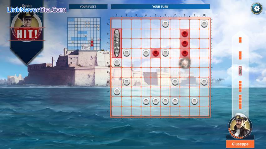 Hình ảnh trong game Hasbro's BATTLESHIP (screenshot)