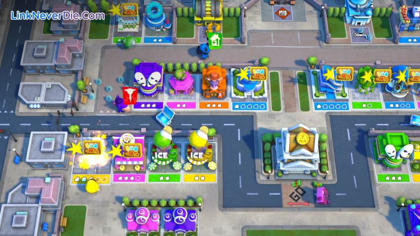 Hình ảnh trong game Monopoly Madness (screenshot)