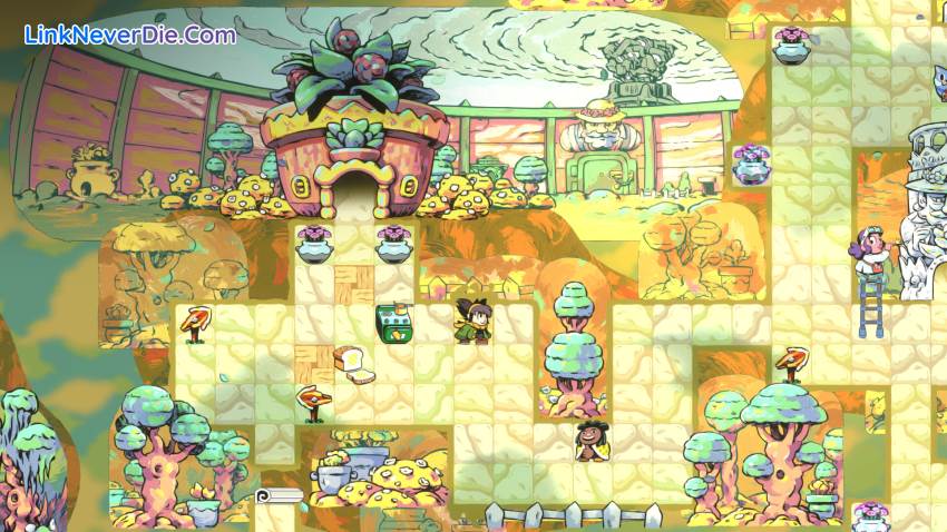 Hình ảnh trong game Arranger: A Role-Puzzling Adventure (screenshot)