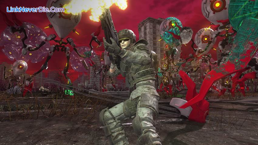 Hình ảnh trong game EARTH DEFENSE FORCE 6 (screenshot)