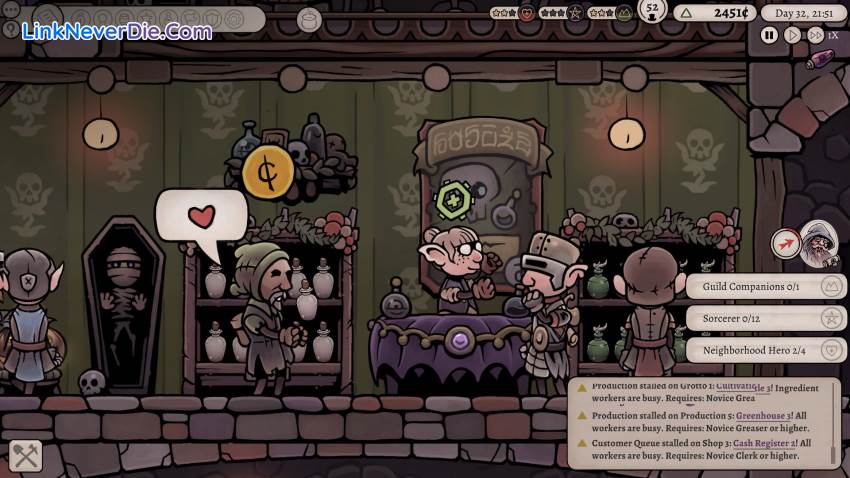 Hình ảnh trong game Potion Tycoon (screenshot)